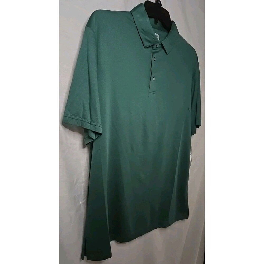 PGA Tour Short Sleeve Polo Golf Shirt, Sz LT, Storm/Blue Spruce NWT - Picture 4 of 9
